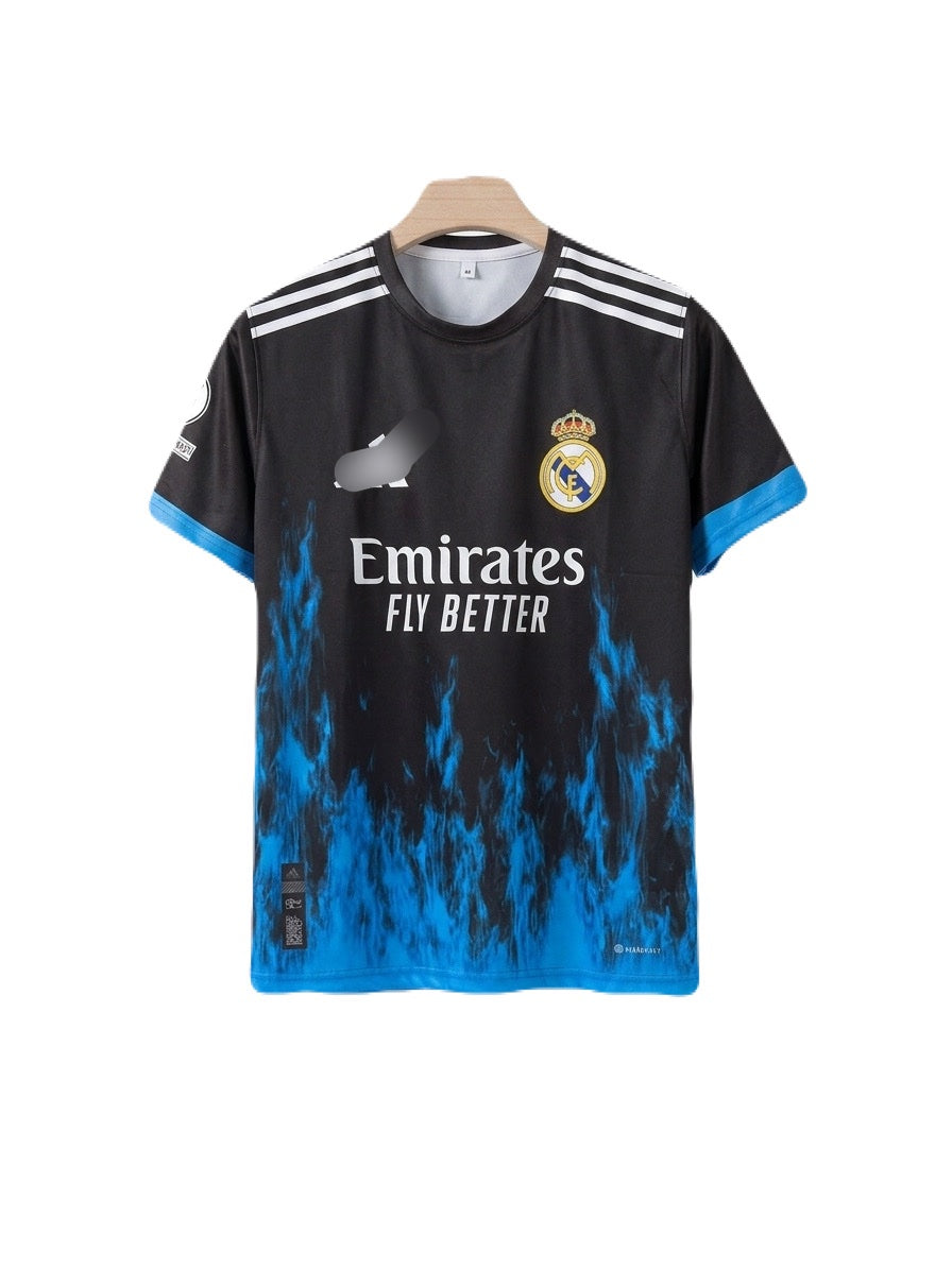 Real Madrid special edition Plain back ocean Half Sleeve - P1836
