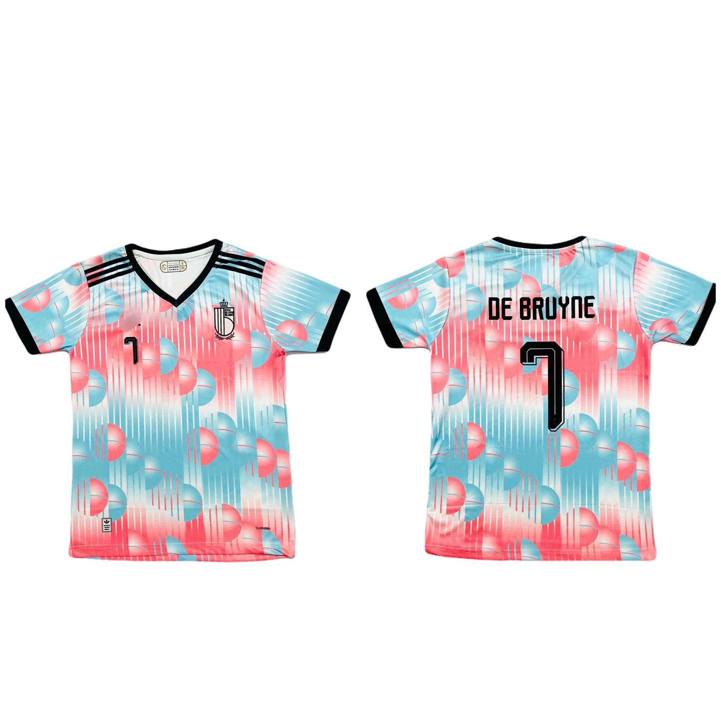 De bruyne Belgium 2026 World Cup Away Half Sleeve Jersey - P1890