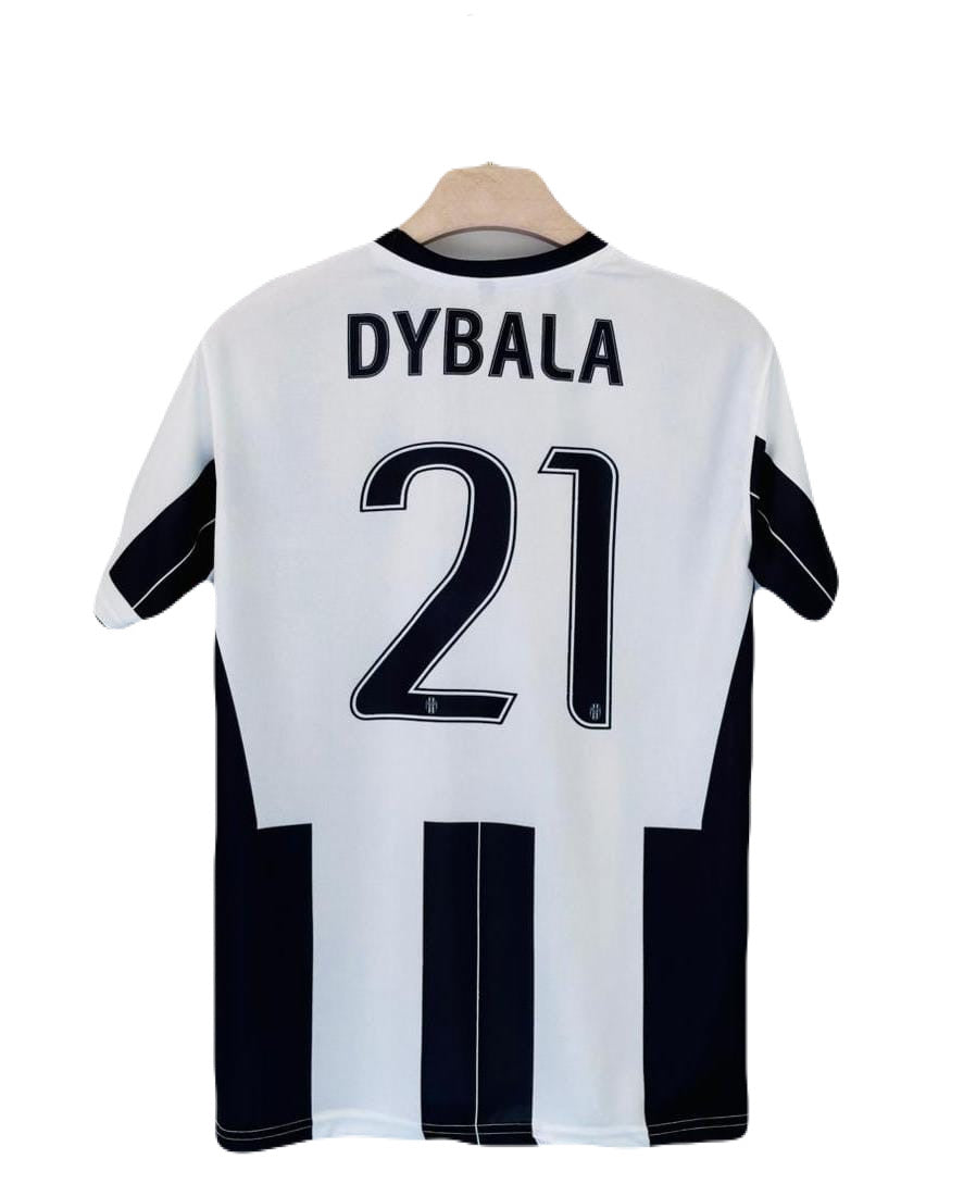 Juventus 2016-2017 Dybala home jersey Half Sleeve Sublimation