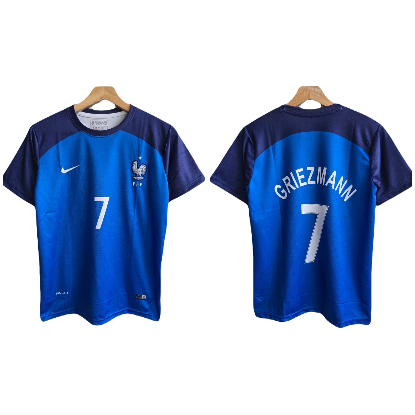 France 2016/17 Griezmann Half sleeve Jersey -ms retro store