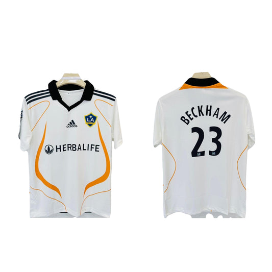 Beckham la galaxy half sleeve collar type - ms retro store