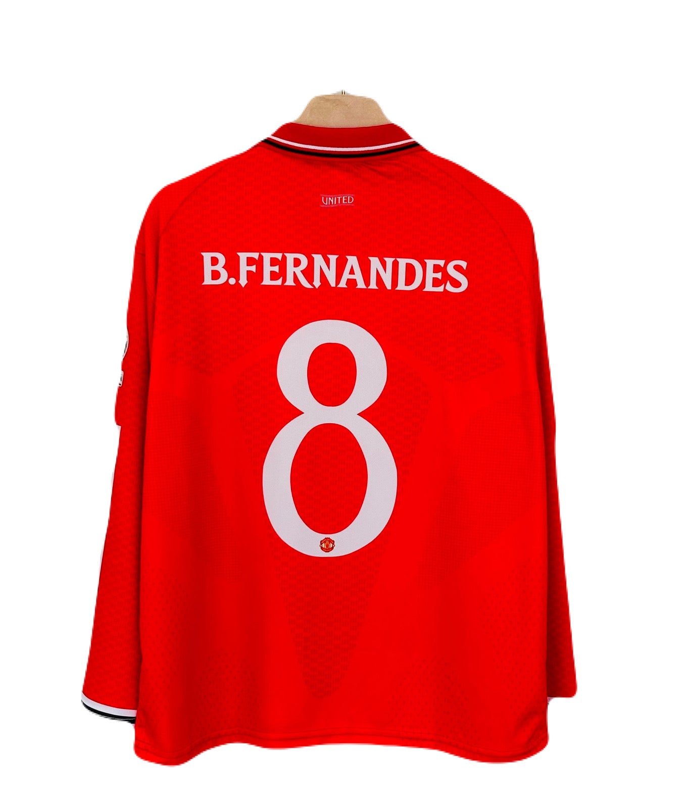 Bruno Fernandes Manchester United full sleeve  Collar Sublimtion Jersey P2437