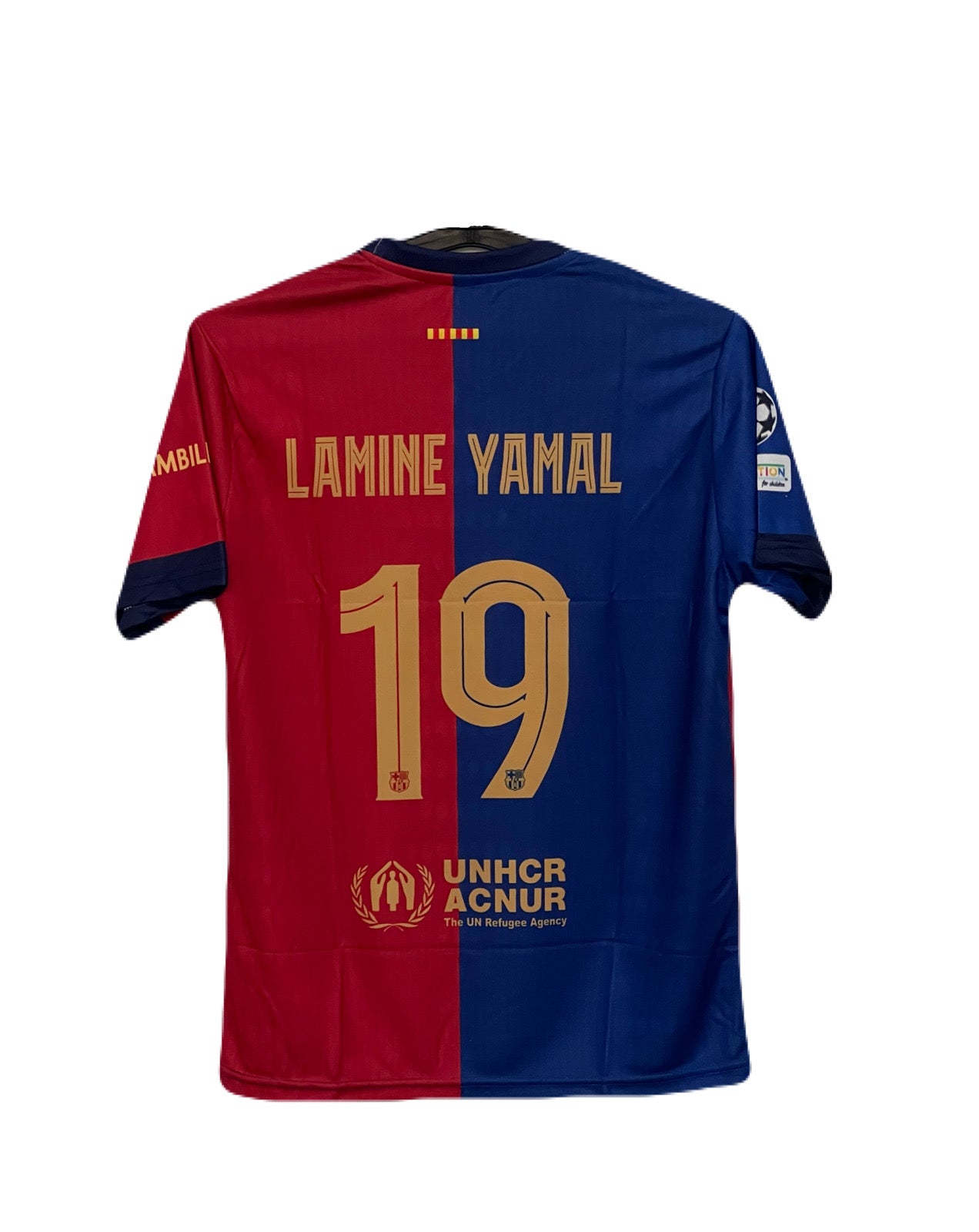 Barcelona home 2024/25 lamine yamal 19 - ms retro store