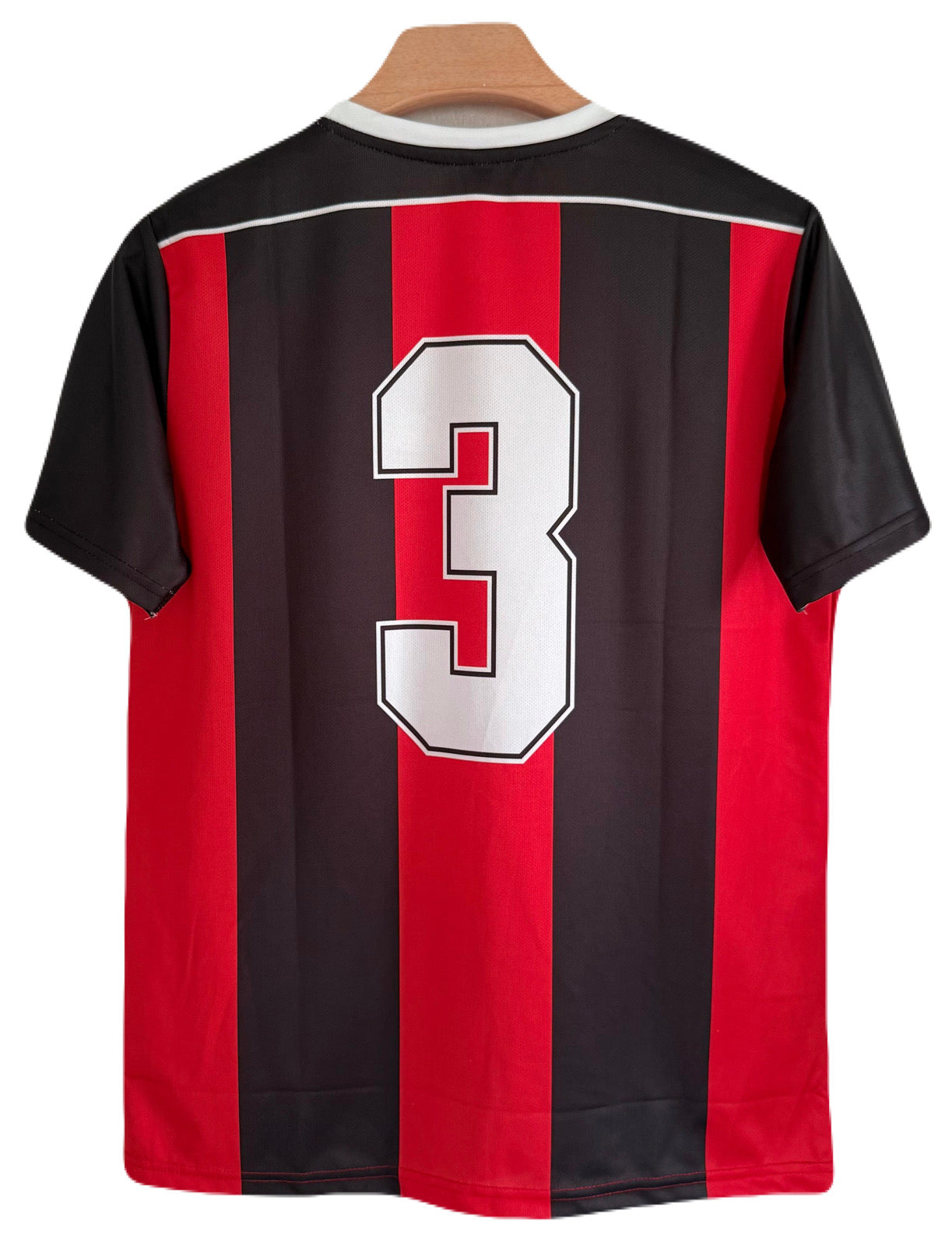 Ac milan Vintage style Italia Half Sleeve Embroidery Jersey- P1571 Ms Retro Store