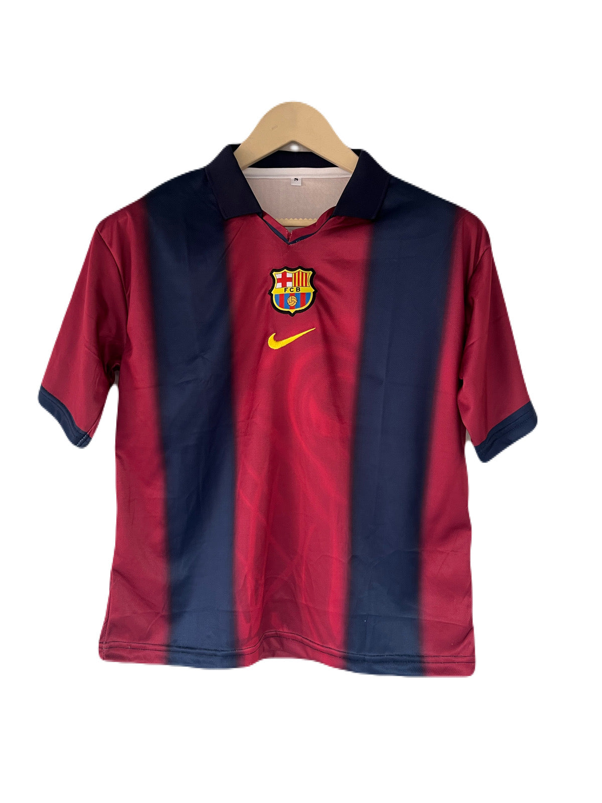 Fc Barcelona Travis cott Embroidery Fivesleeve - P901 -ms retro store