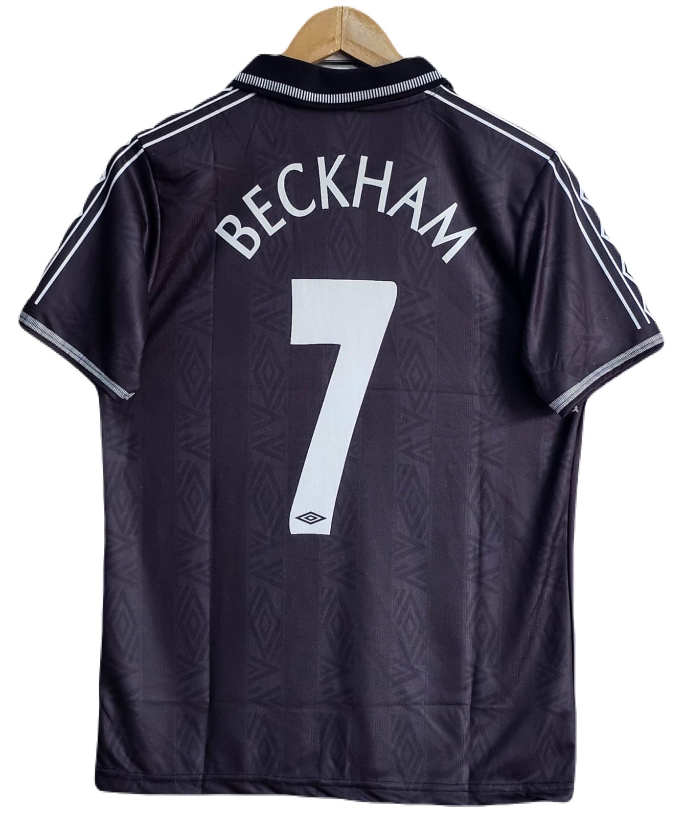 Beckham Manchester united 90S Edition collar  half sleeve jersey - P1738