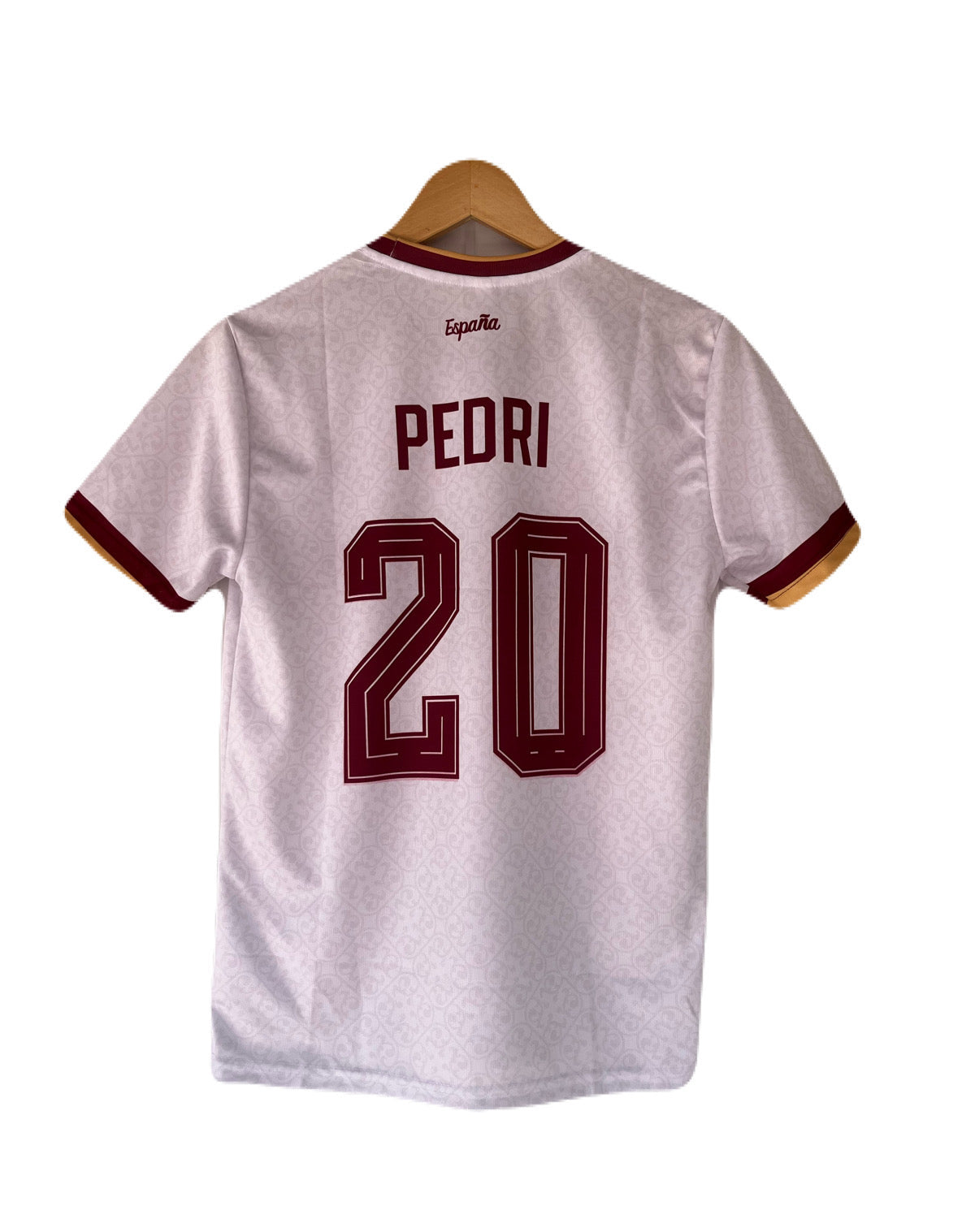 スペイン代表 W杯2026 PEDRI 20 Spain 2026 World Cup Away Pedri Half Sleeve Sublimation Jersey