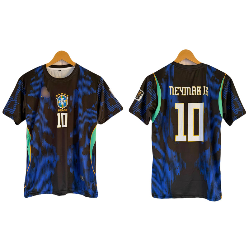 Neymar Brazil 2026 World Cup Away Kit  Half Sleeve embroidery - P2376