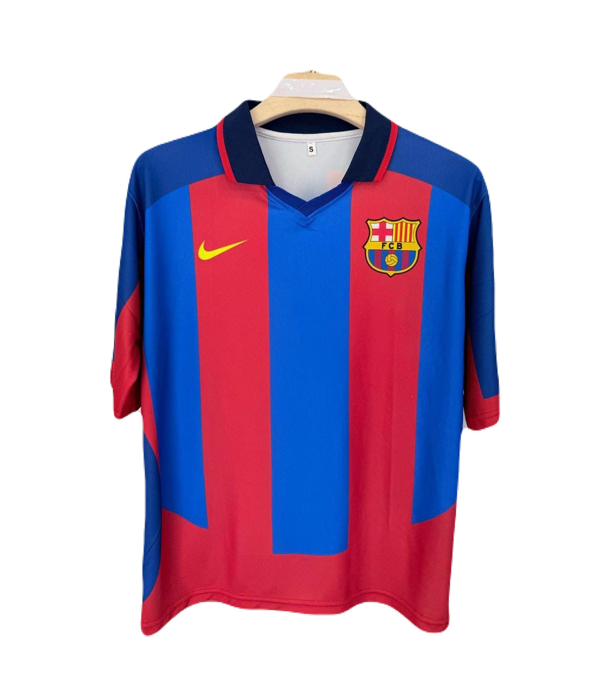 Barcelona 2003/04 home jersey Ronaldinho - ms retro store