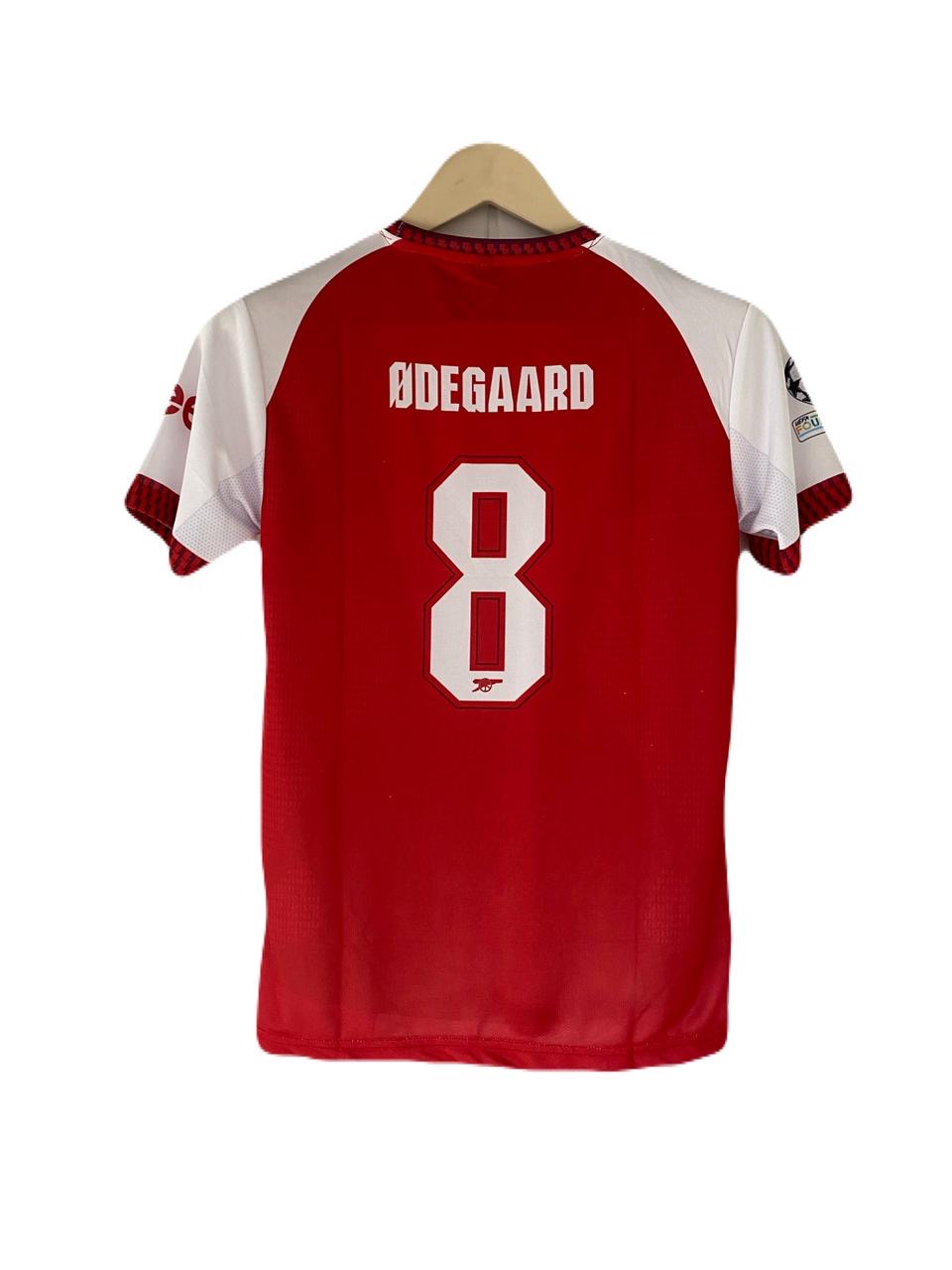 Odegaard Arsenal Half Sleeve new season Embroidery Jersey  -