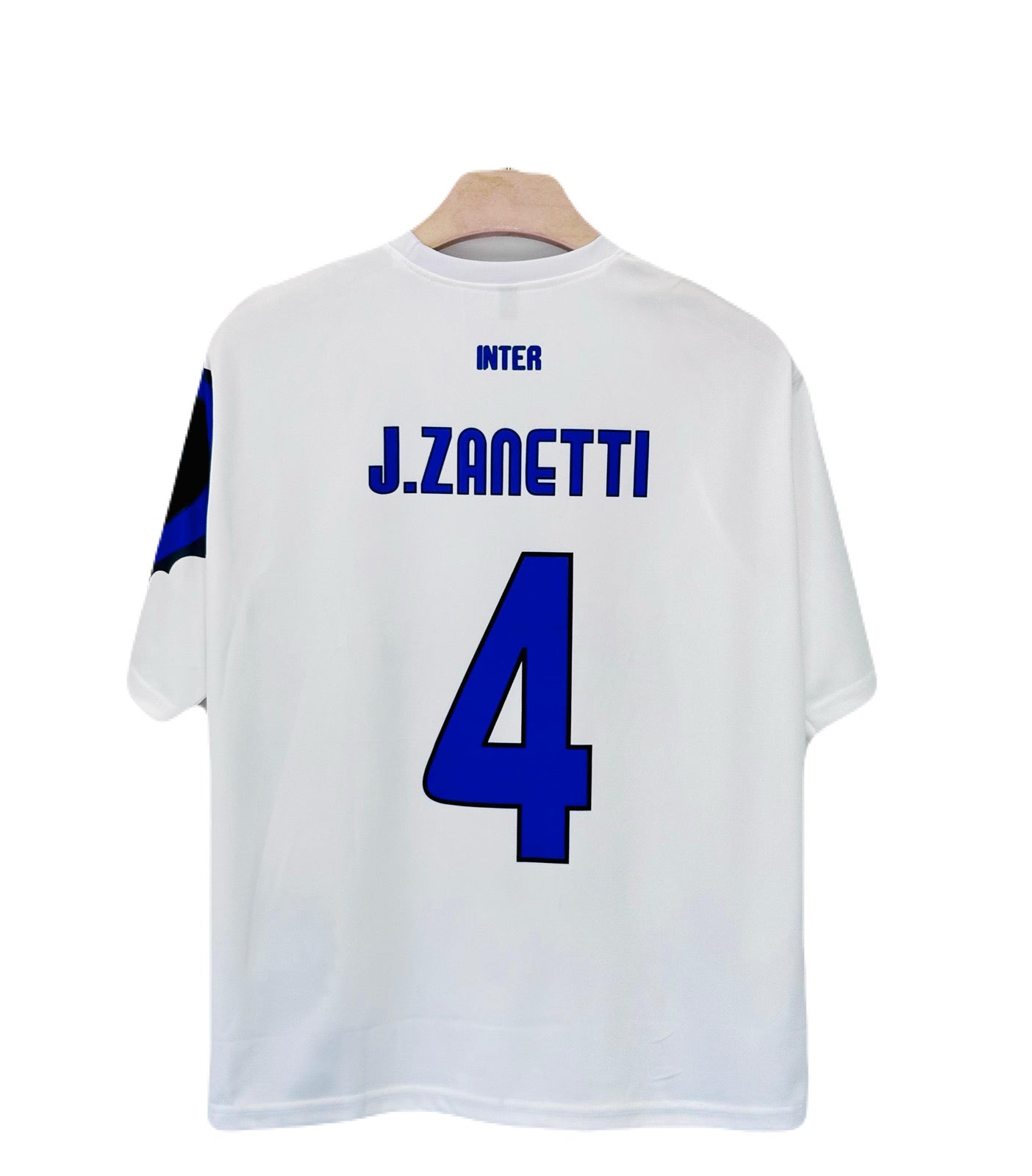 Inter milan zanetti Five sleeve Roundneck Sublimation - P1580 Ms Retro Store