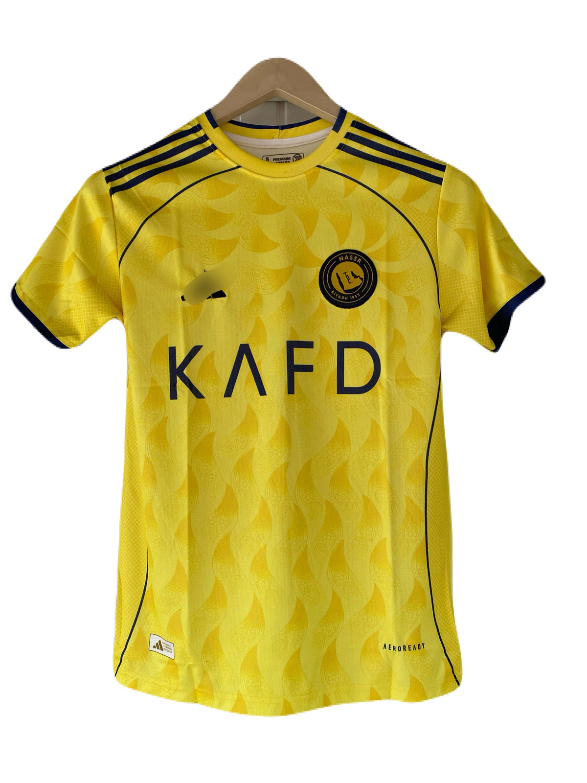 Ronaldo Al nassr home  Half Sleeve embroidery jersey - P2082