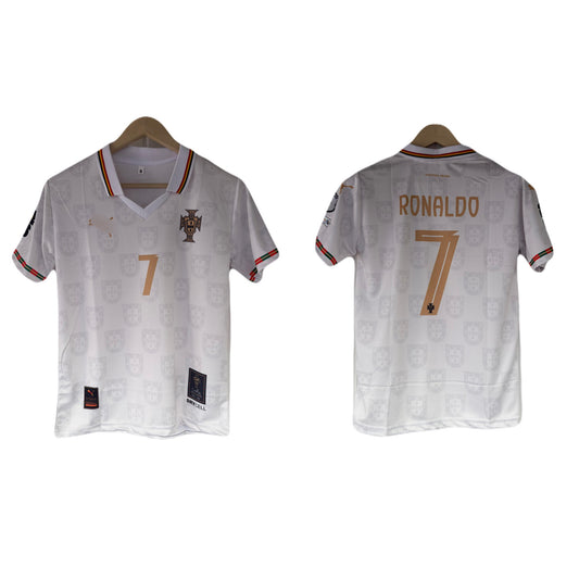 Portugal 2026 Special edition ronaldo  Half  Sleeve Collar Sublimtion jersey - Ms Retro Store