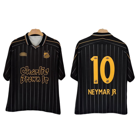 Neymar Santos Five sleeve Collar Sublimation jersey - P2595