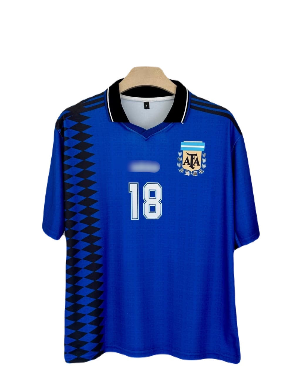 Argentina 1994 Away kit Vintage Scaloni Five sleeve - Ms Retro Store