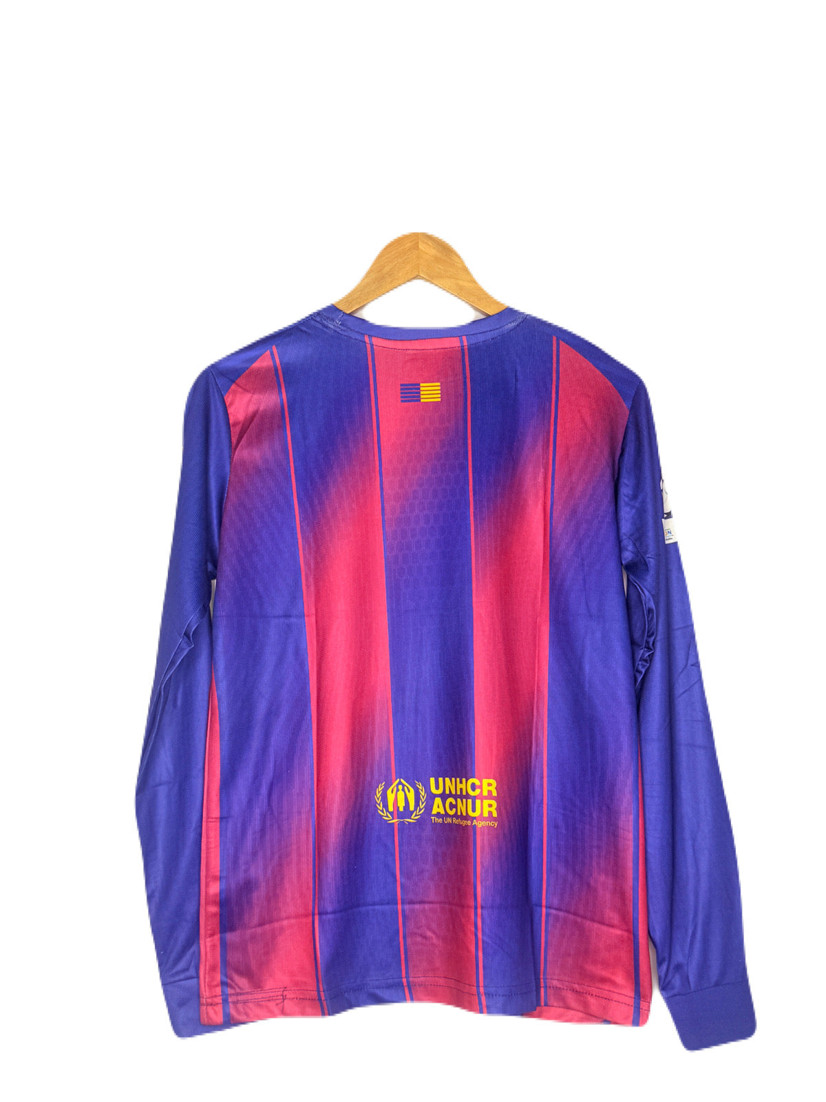 Fc Barcelona 2025-26 Home Kit Back Plain Full Sleeve - P1107 Ms Retro Store