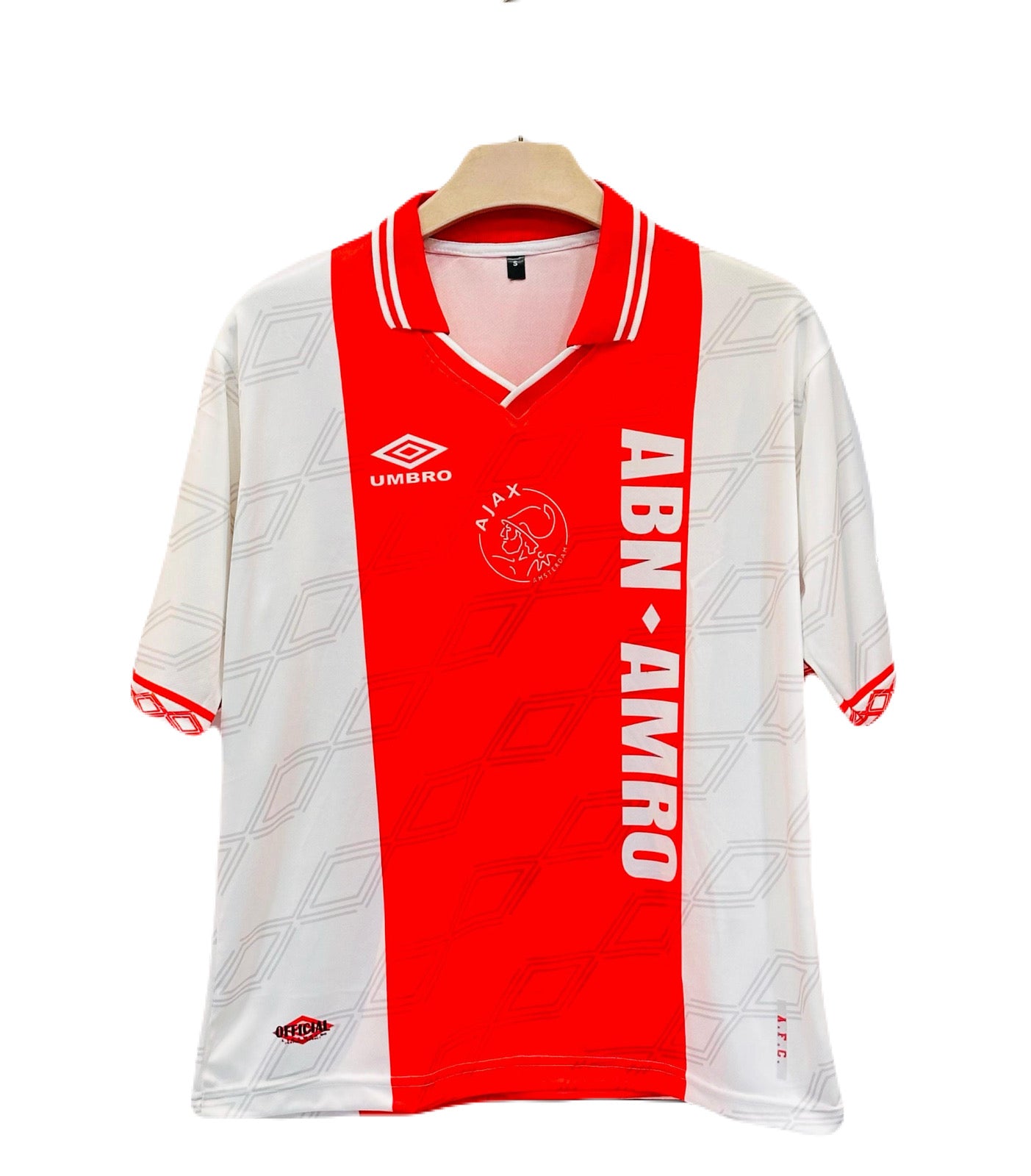 Ibrahimovic Ajax 2006 Five sleeve Collar sublimation -