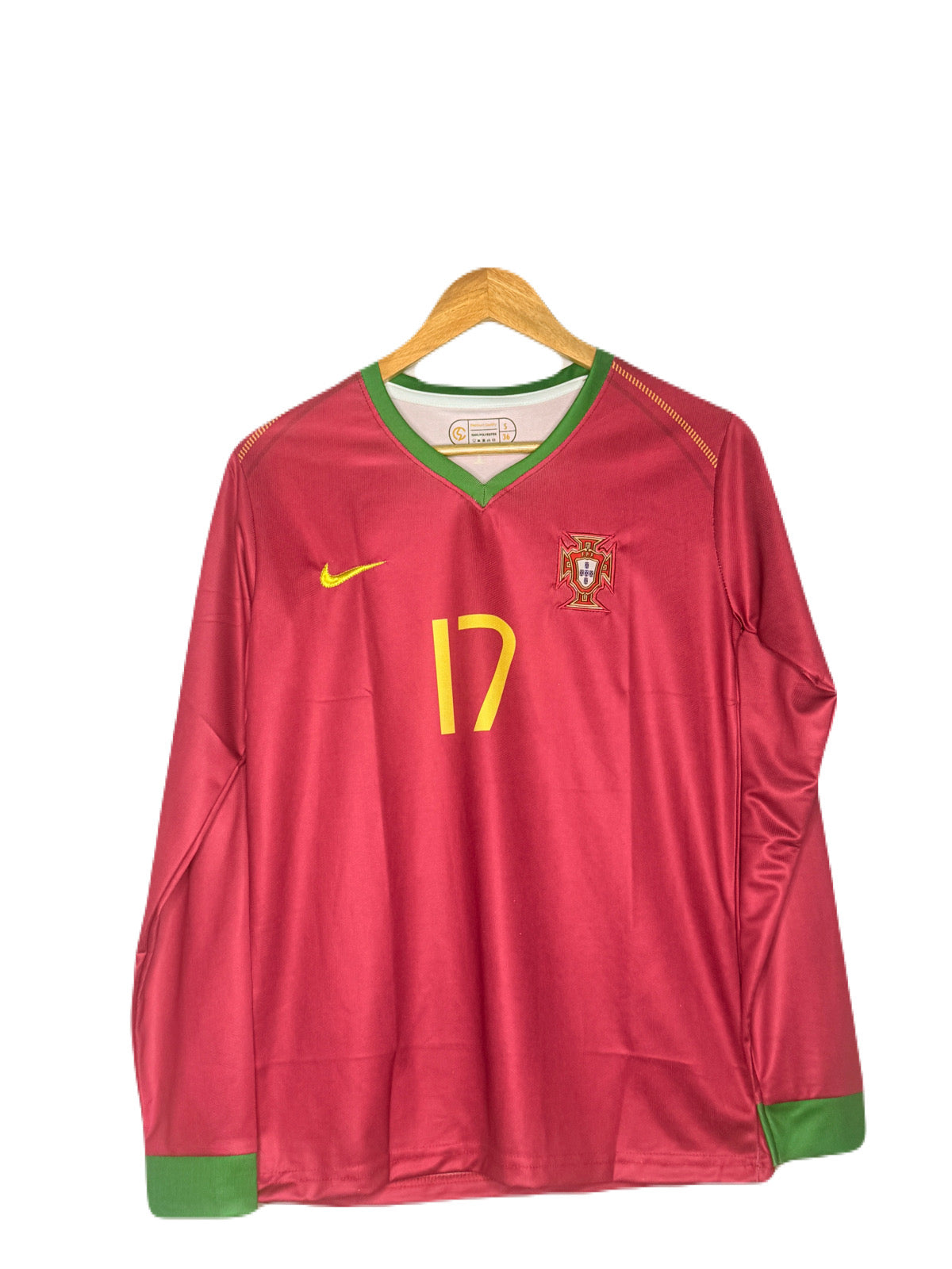Portugal 2006 Home Kit Ronaldo Full Sleeve - P277 Ms Retro Store
