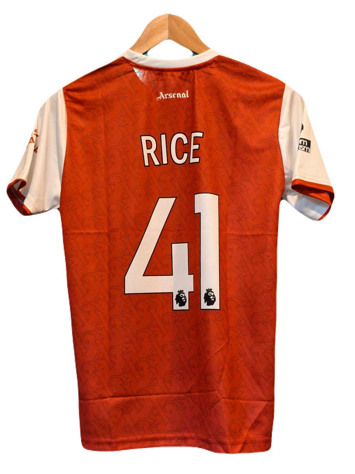 Arsenal 2025/26 home jersey Rice - Ms retro store