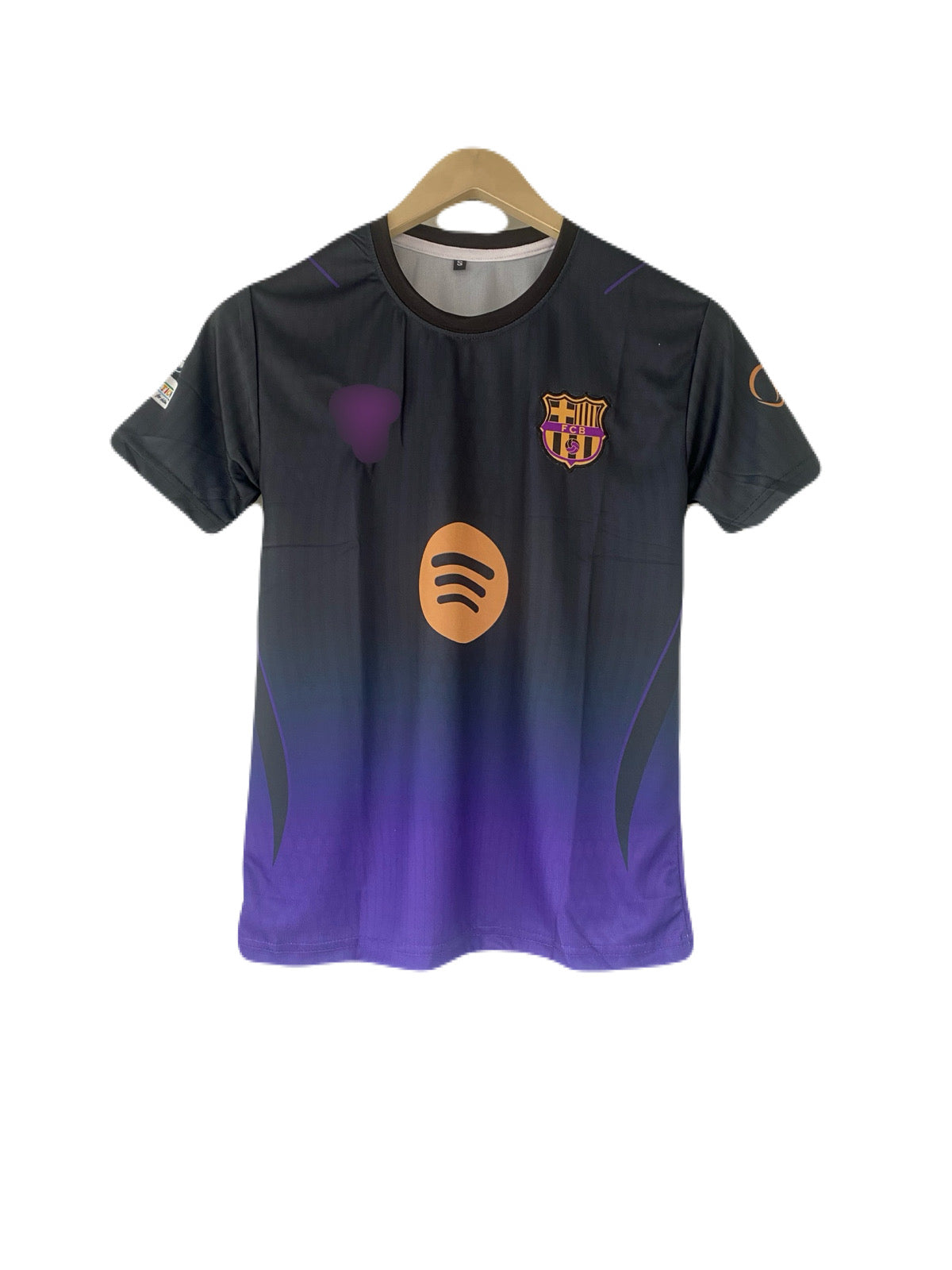 Pedri Barcelona 2026-27 Away kit embroidery half sleeve - P2552