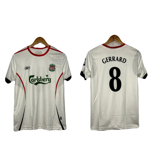 Liverpool 2005-06 Away Kit Gerrard Half Sleeve - P533 Ms Retro Store