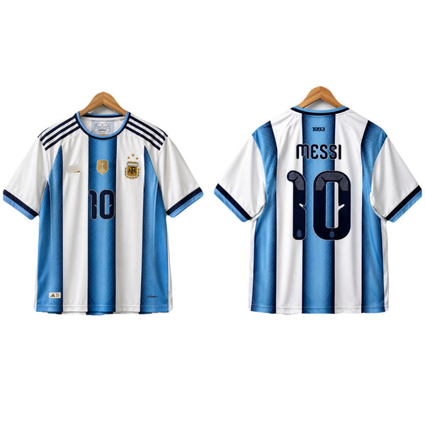 Messi Argentina Home 2026 Five sleeve Embroidery Jersey - P2057