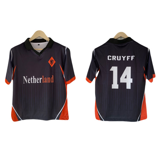 Cruyff Netherlands Five sleeve Collar Sublimation jersey- P2207