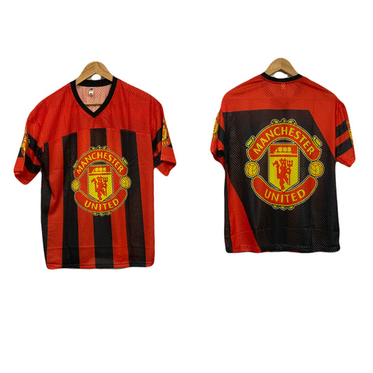 Manchester united special net fabric five sleeve - P209 - Ms Retro Store