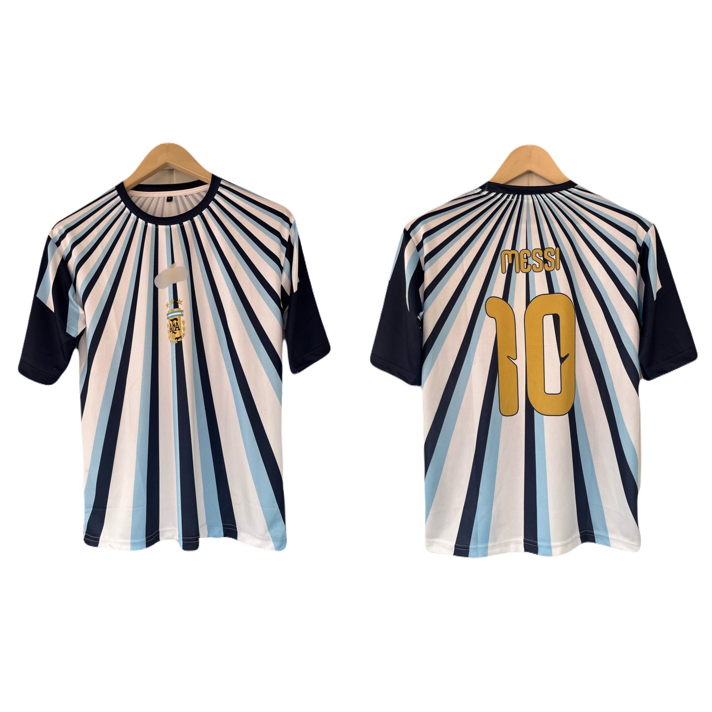 Messi Argentina World cup Pre match Five sleeve Jersey - P2131