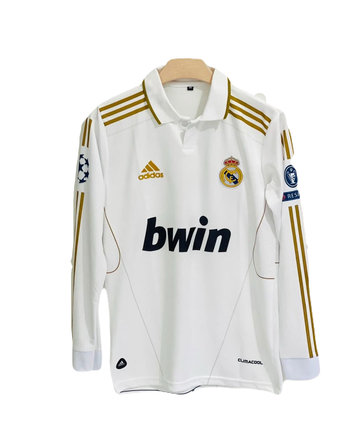 Best retro jersey Realmadrid 2011/12 home jersey Ronaldo full sleeve - ms retro store