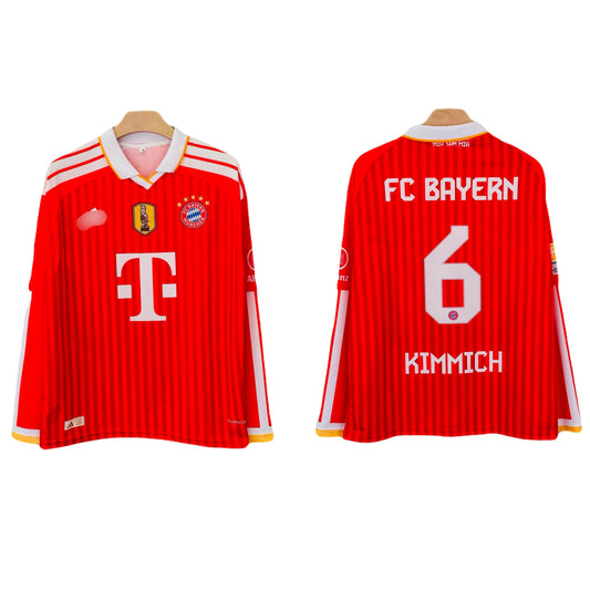 Kimmich Bayern Munich full sleeve  Collar Sublimtion Jersey P2436