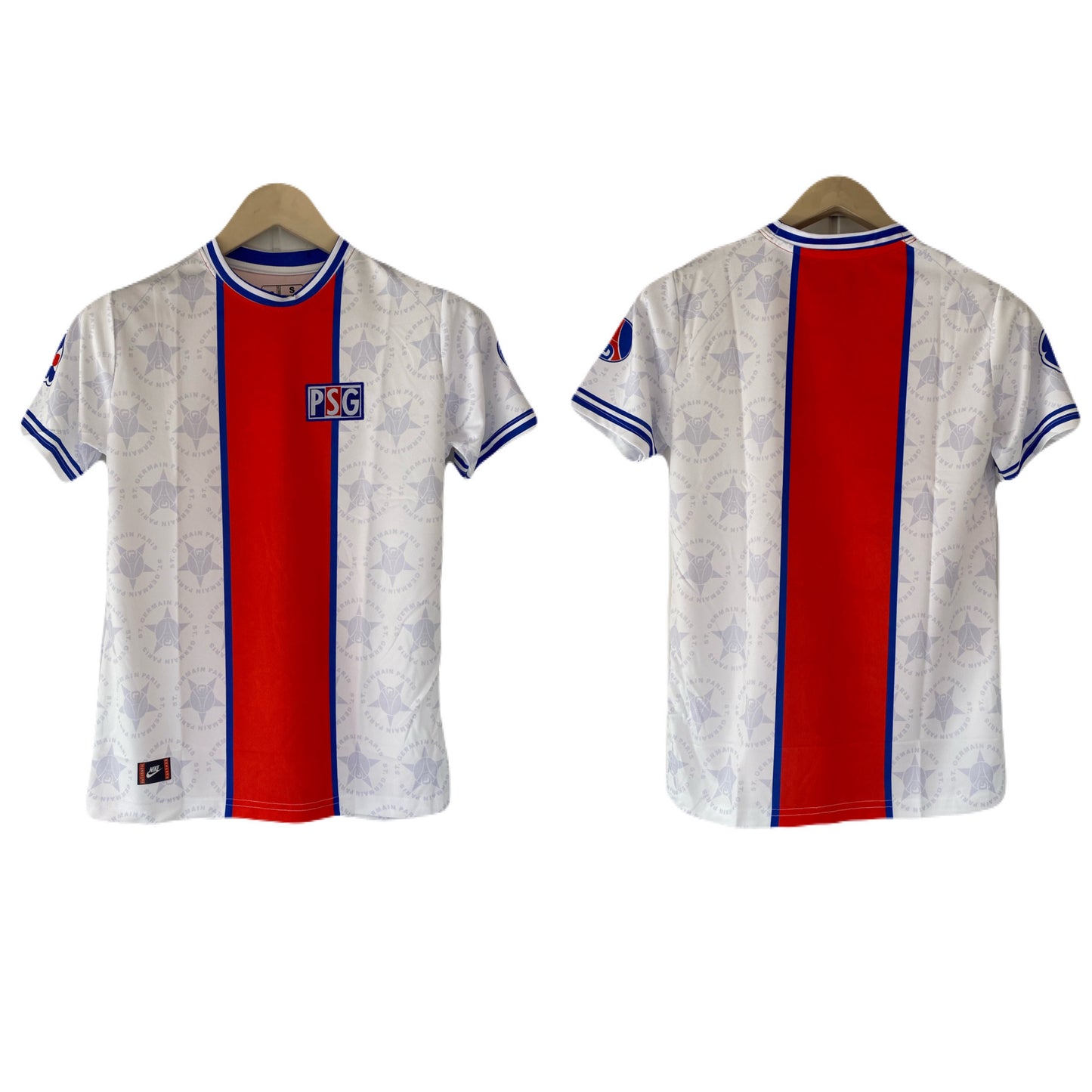 PSG plain back Half Sleeve embroidery jersey - P2178