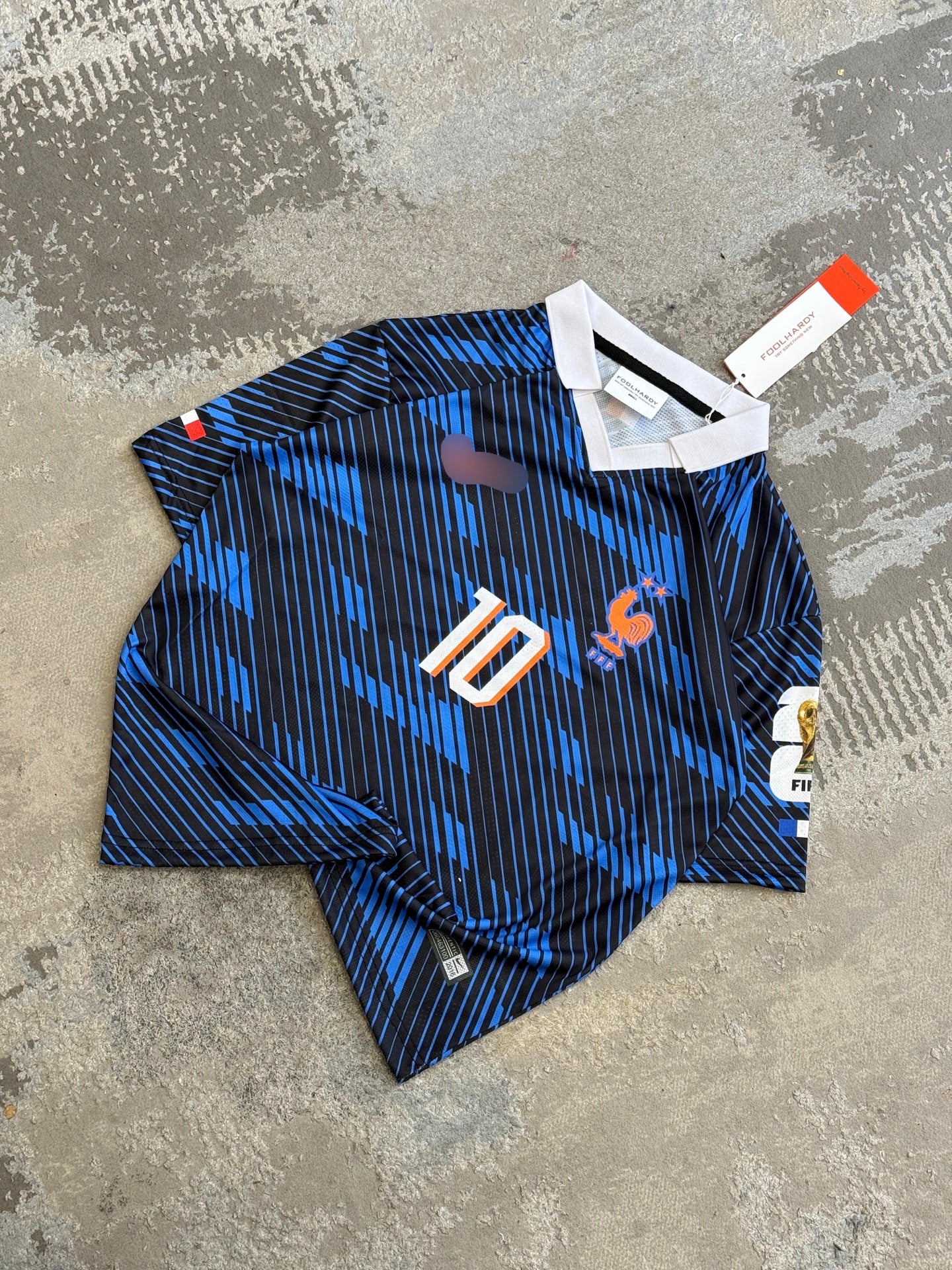 Mbappe France 2026 Home World Cup  Premium Quality Collar Five Sleeve Sublimation  - P199