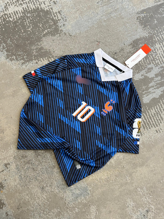 Mbappe France 2026 Home World Cup  Premium Quality Collar Five Sleeve Sublimation  - P1991