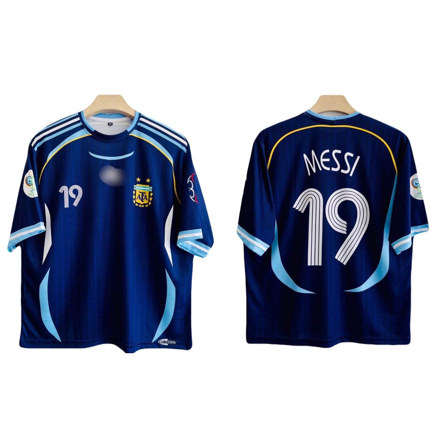 Argentina 2006 away five sleeve messi - P993 ms retro store