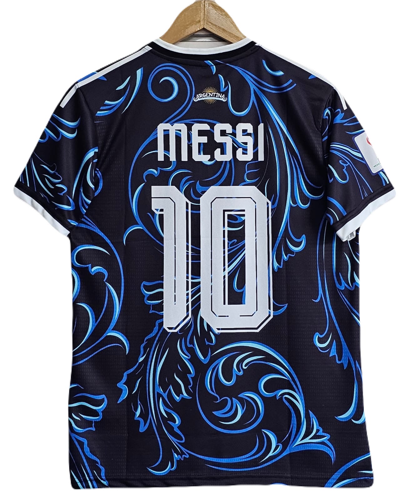 Argentina 2026 Worldcup messi Away Half Sleeve Trio Embroidery crew neck Jersey -P1678 ms retro store