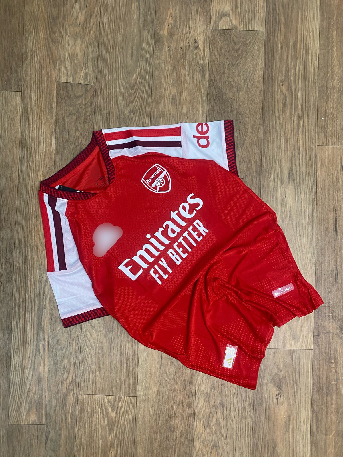 Arsenal player version 2026/27 home kit half sleeve  - P2496