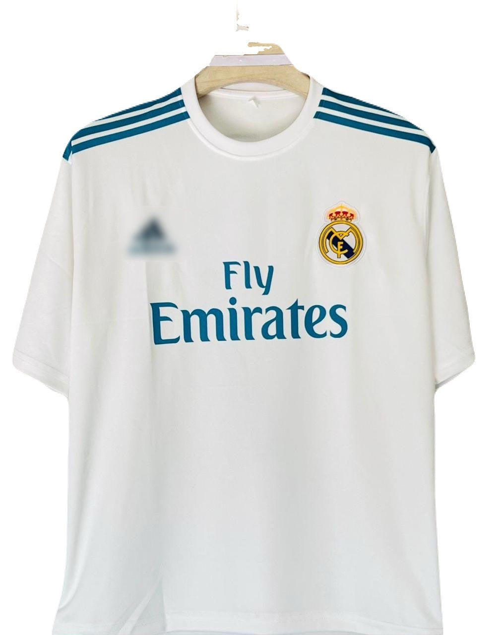 Real madrid 2018 home jersey five sleeve ronaldo P105 - ms retro store