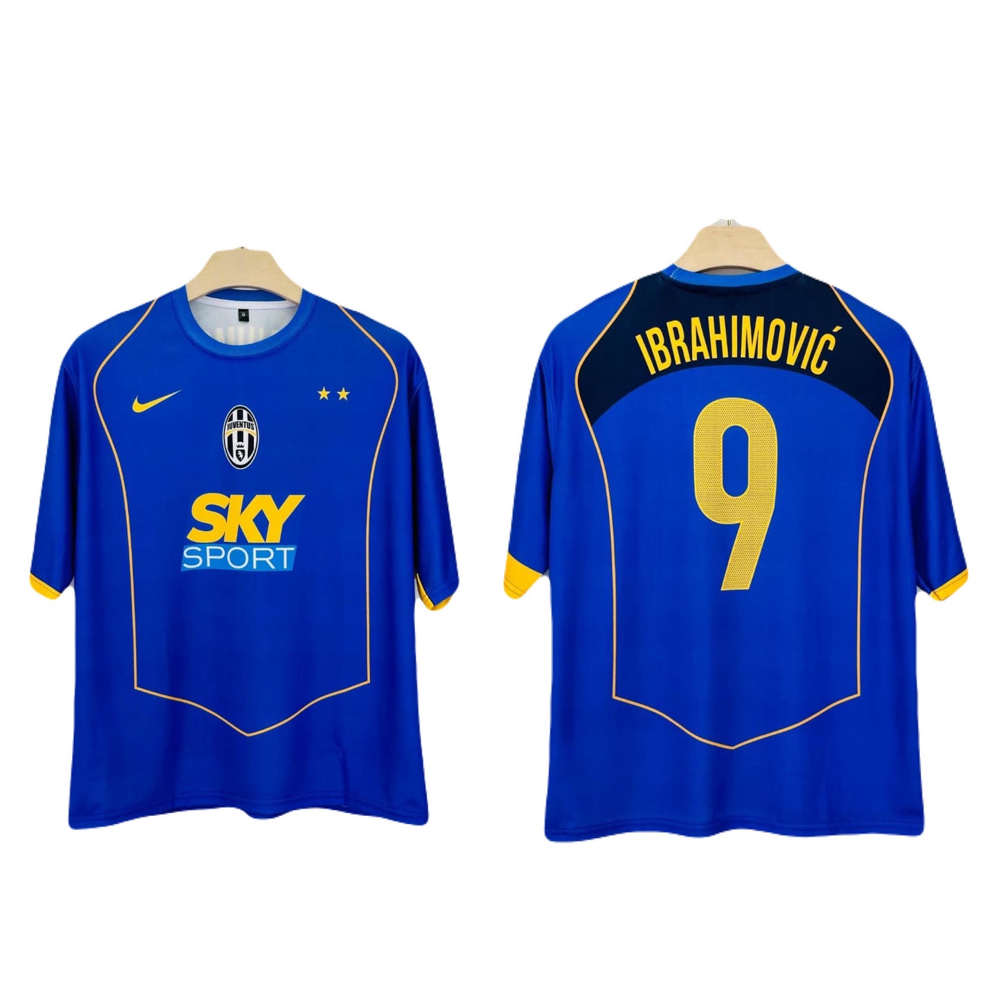 Juventus 2004 Third kit Ibrahimovic Five sleeve - Ms Retro Store