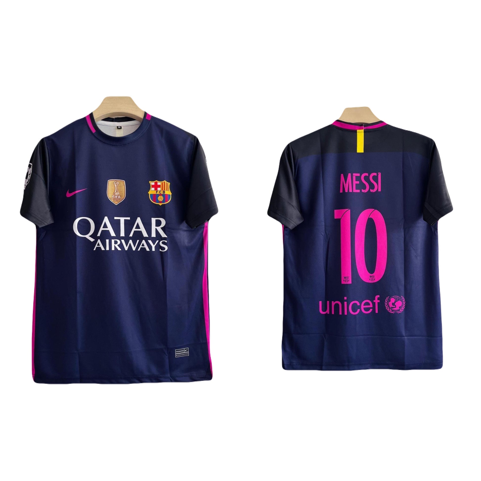 Best RETRO JERSEY Barcelona 2016/17 away kit messi 10 P562 ms