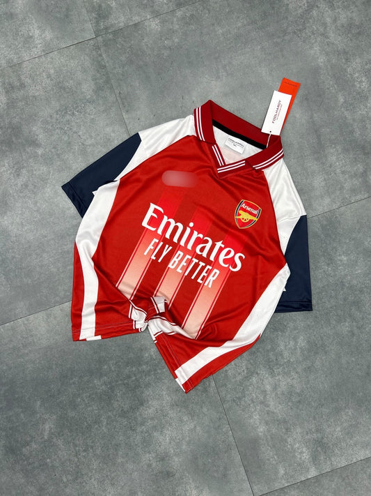 Saka Arsenal 2025-26 home edition Premium Quality Collar Five Sleeve Sublimation Jersey - P2617