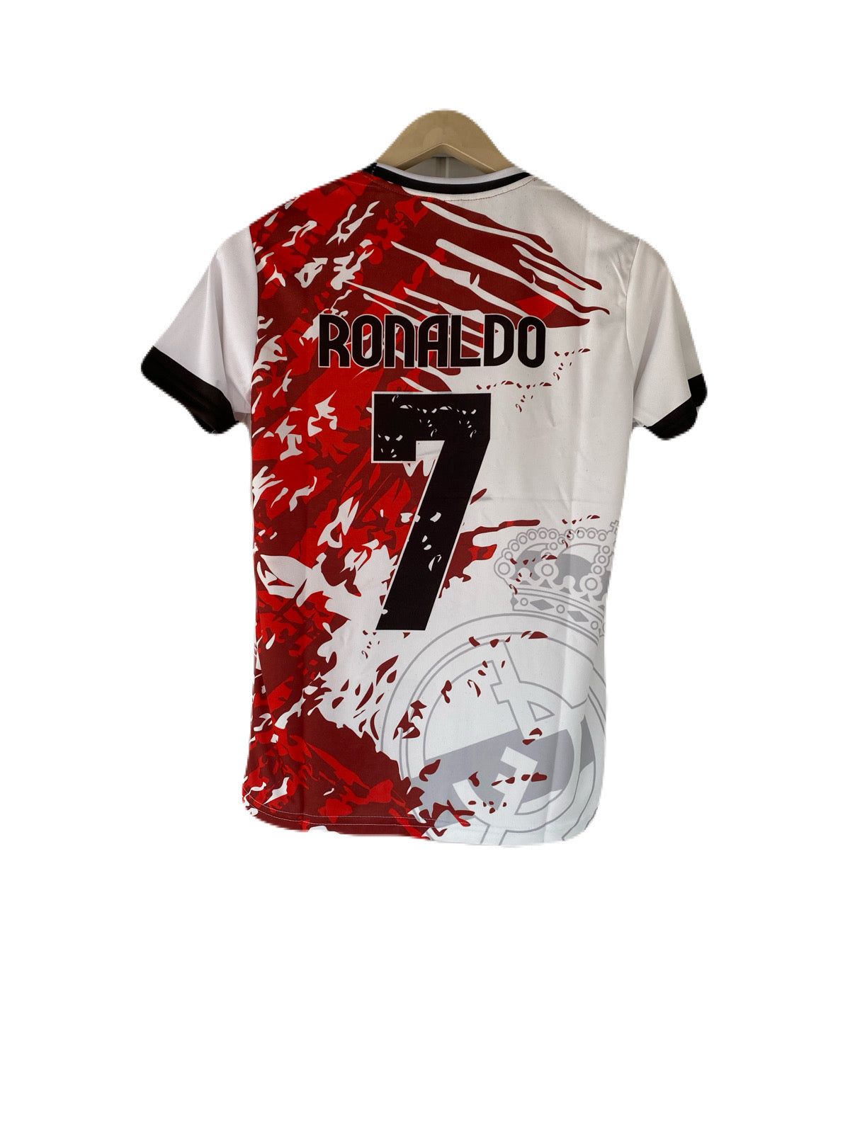Ronaldo United embroidery half sleeve jersey - P2312