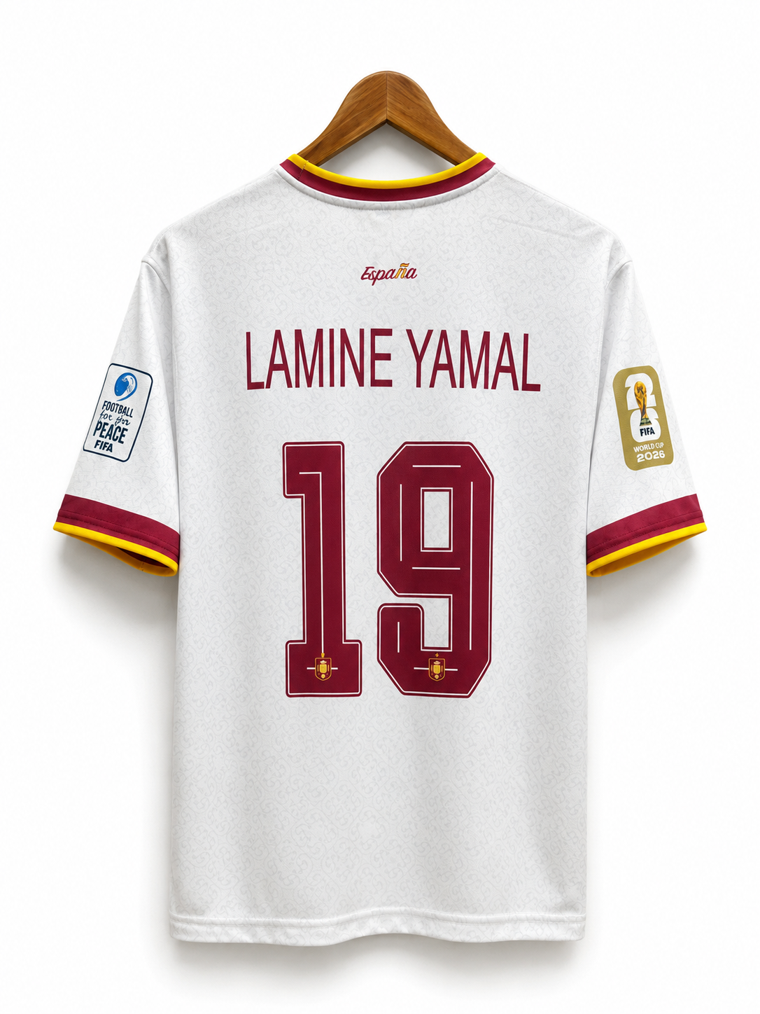 Spain 2026 World Cup Away Yamal Half Sleeve Sublimation Jersey - P2081