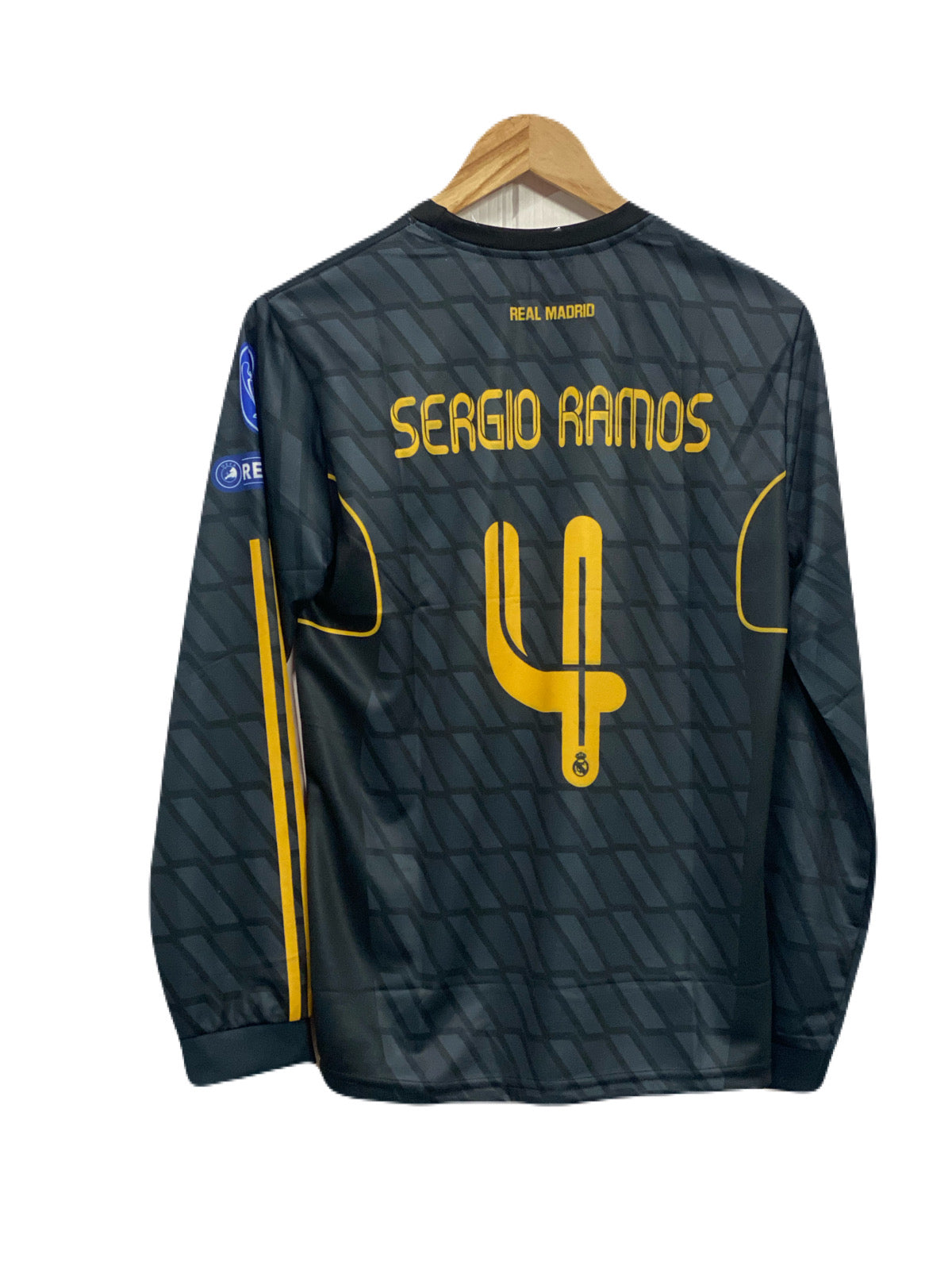 Real Madrid 2011-12 Away kit S.Ramos Full sleeve - Ms Retro Store