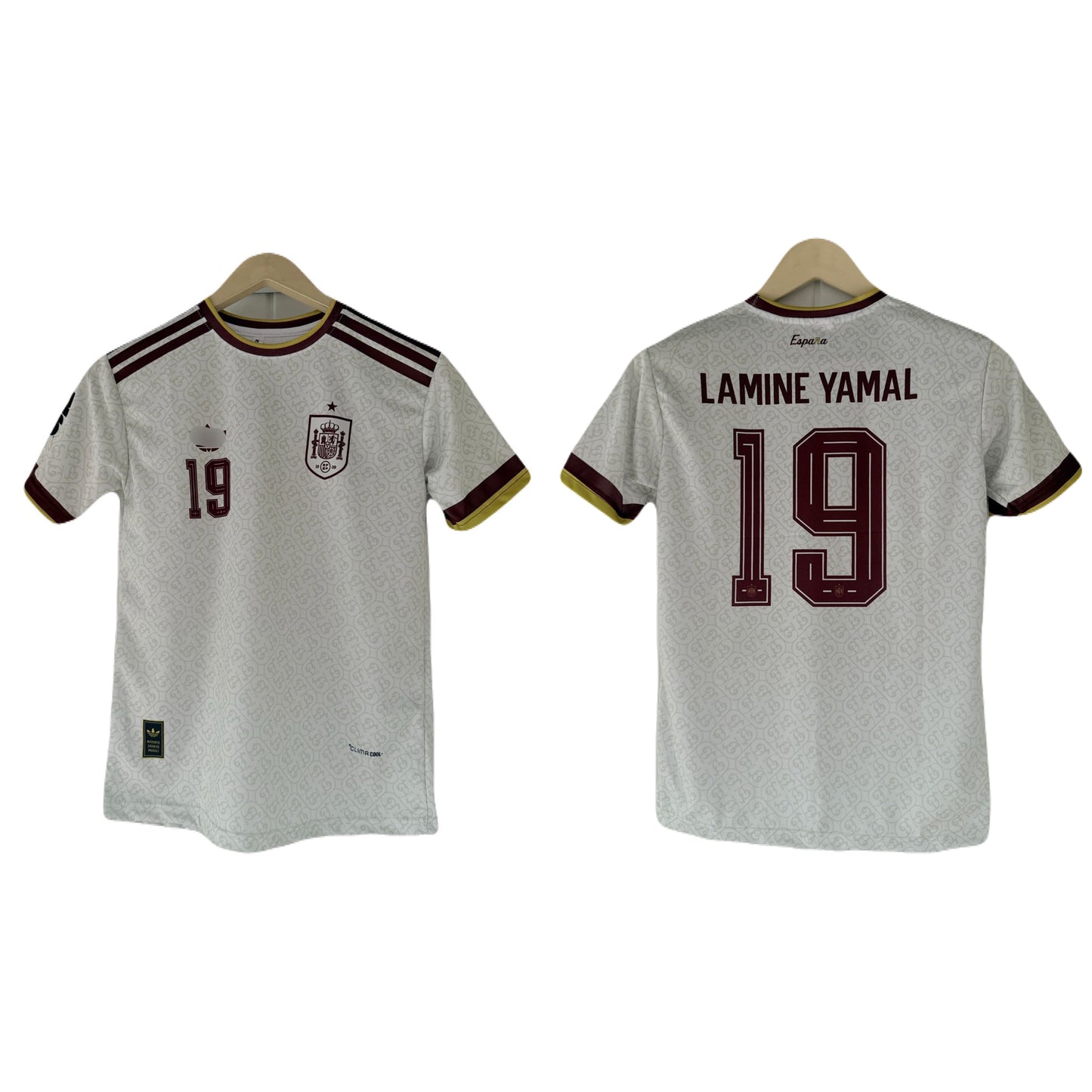 Yamal Spain 2026 World Cup Away  Half Sleeve Sublimation Jersey -