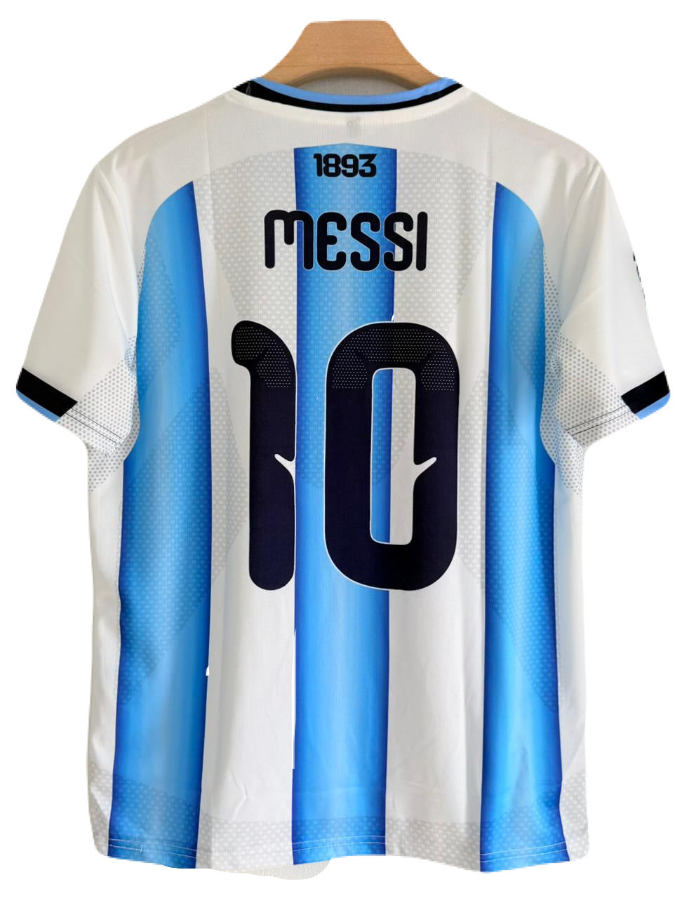 Argentina 2026 World Cup Home Kit Messi Half Sleeve -P1220 Ms Retro Store