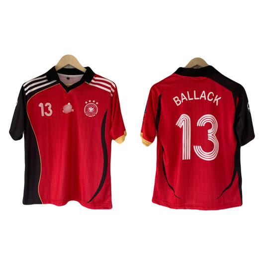 Ballack germany Five sleeve Collar Sublimation jersey- P2209