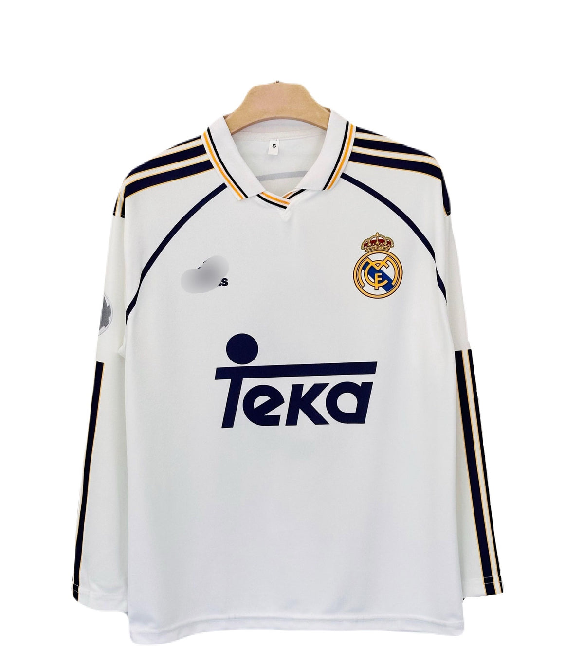 Robaerto Carlos Real Madrid 2026-27 home kit full sleeve Collar Sublimtion - P2693
