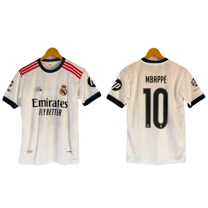 Mbappe Real Madrid 2026-27 Home embroidery half sleeve jersey - P2381