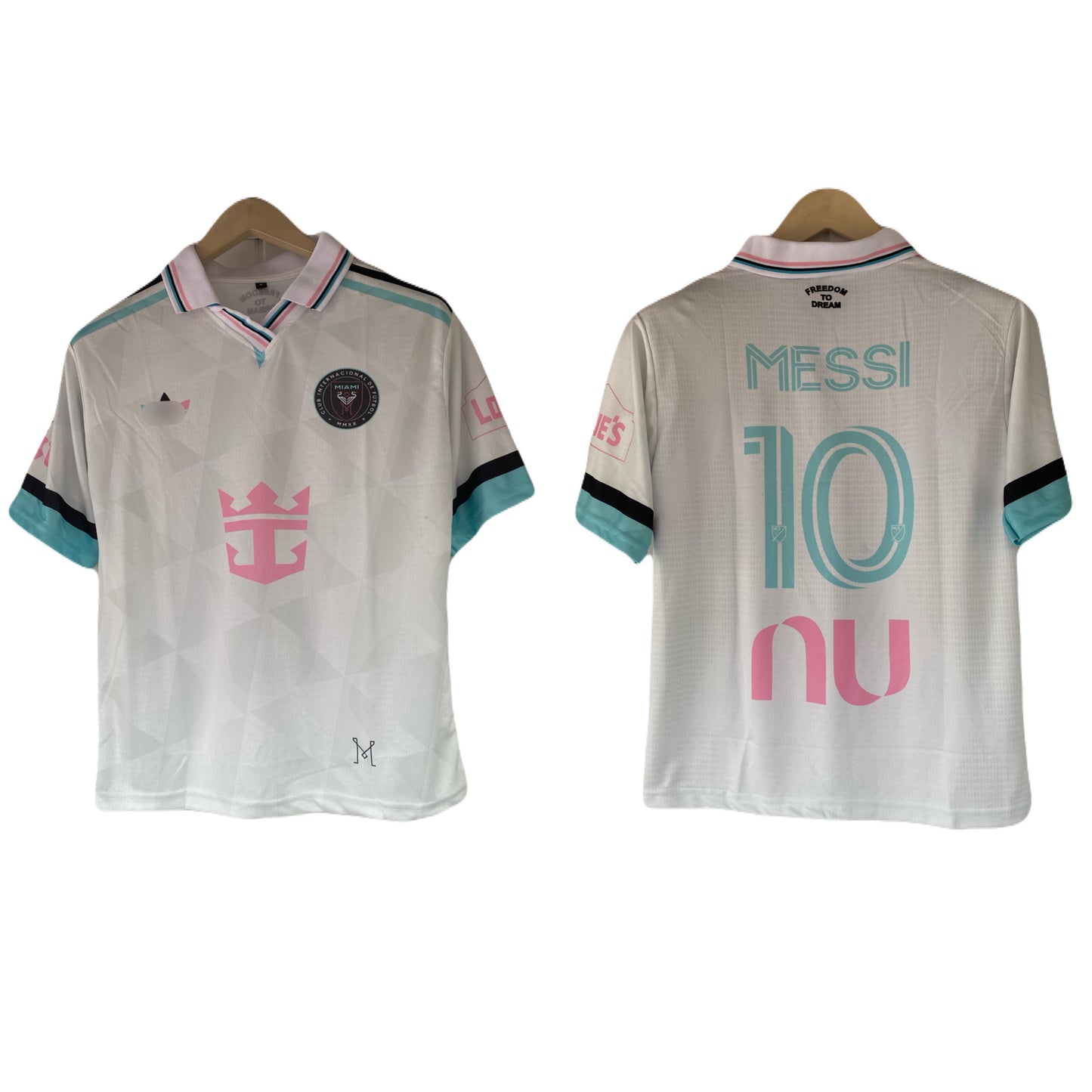 Messi Inter Miami 2026-27 Third  Five sleeve Collar Sublimation jersey - P2424